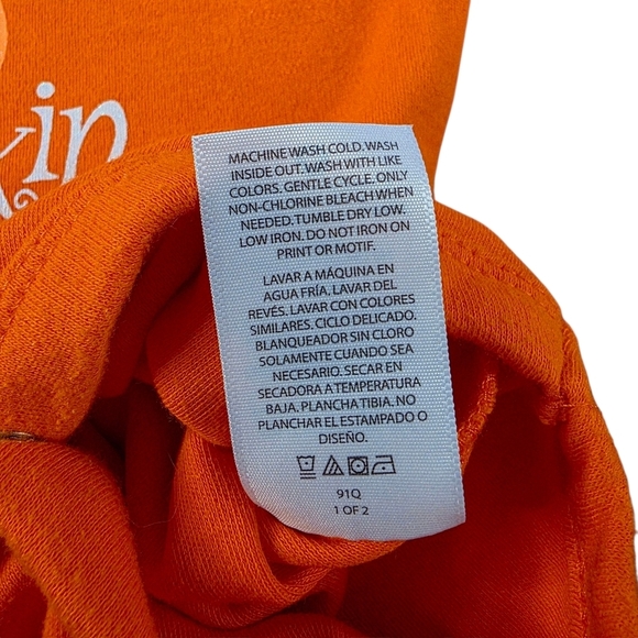 🎃 Cutest Pumpkin Baby Matching Bodysuit/Pant Outfit - 2-Piece Set - Size 18M 🎃 - Picture 4 of 8